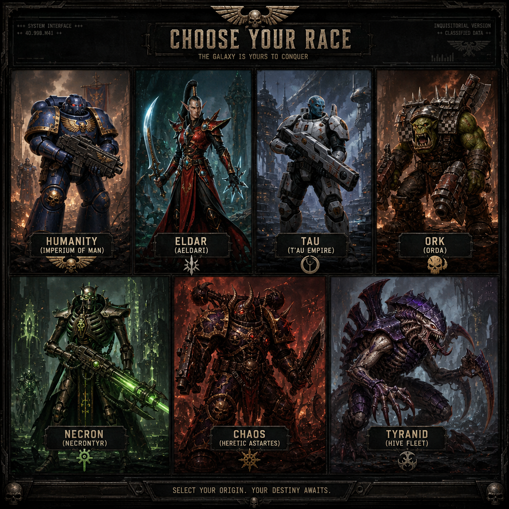 Расы (Warhammer 40000)